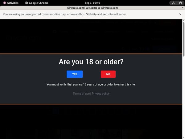Girlycastshop.com Working Accounts