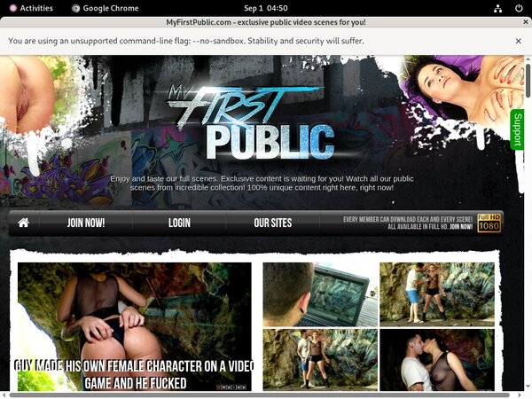 Myfirstpublic.com Scene