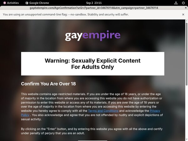 New Gay Empire Accounts