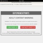 Guysinsweatpants Free Ones