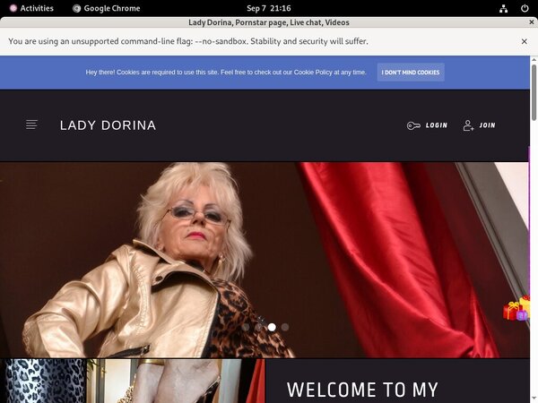 Lady-dorina.com With Iphone