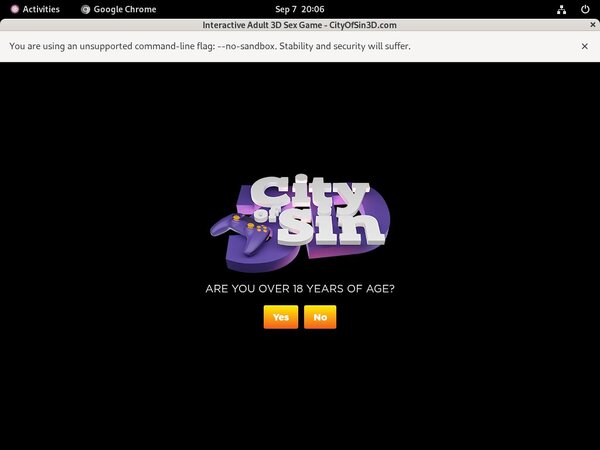 Cityofsin3d Free Trial Signup