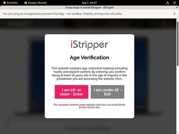 Istripper Websites