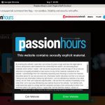 Passionhours Account Forum
