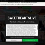 Sweetheartslive.com Login Details