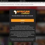 African Lesbians Trial Discount